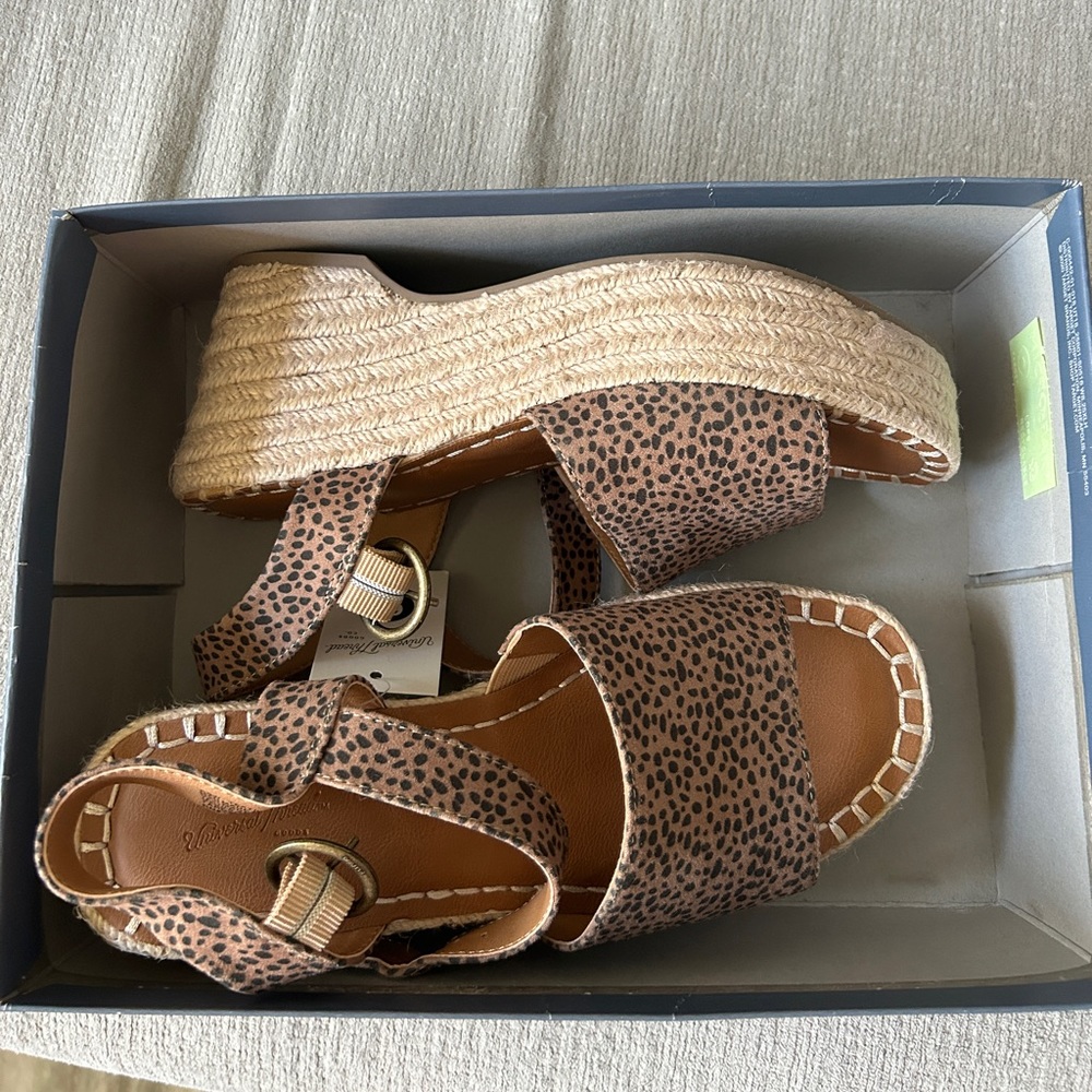 Universal Tread Wedge Sandals